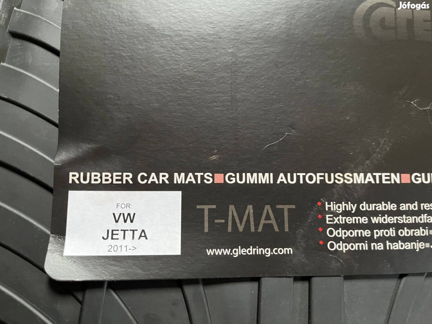 Volkswagen / VW Jetta (2011-2019) exkluzív méretpontos gumiszőnyeg