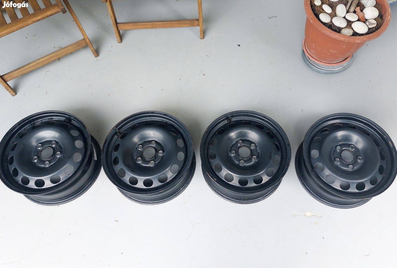Volkswagen acélfelni garnitúra 5x112 6,5x16 ET50