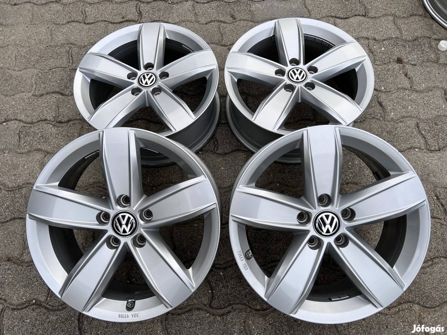 Volkswagen alufelni 16" 5x112 golf passat touran sharan skoda 16"