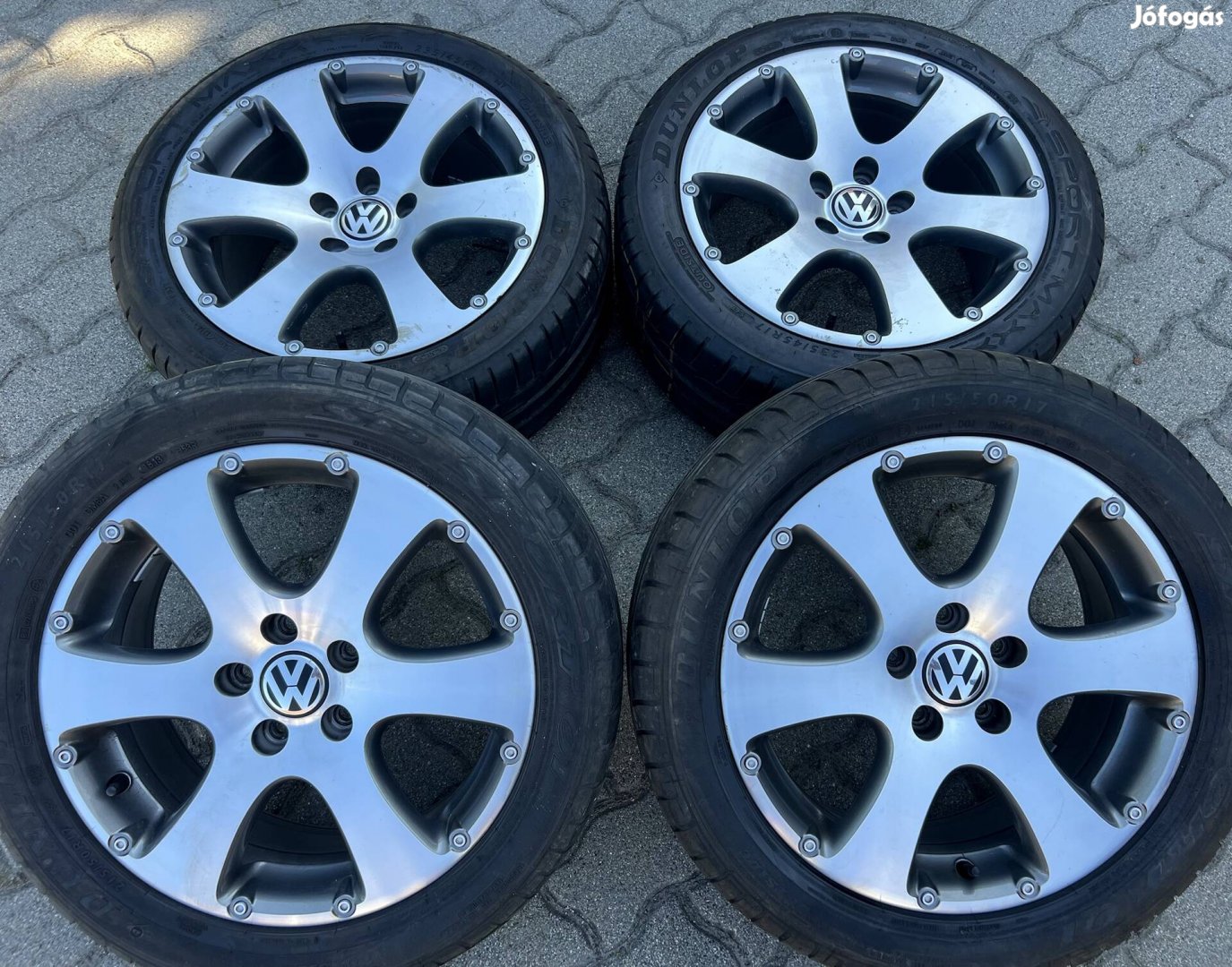Volkswagen alufelni 17" Kétszéles!! golf sharan touran alufelni 17"