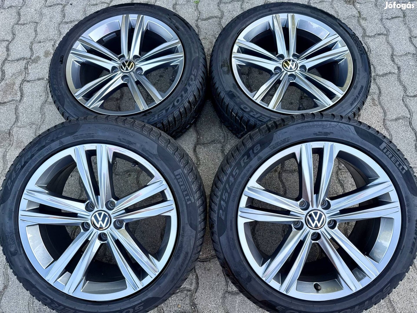 Volkswagen alufelni 18" R-line Téli! Passat b8 Arteon alufelni 18"