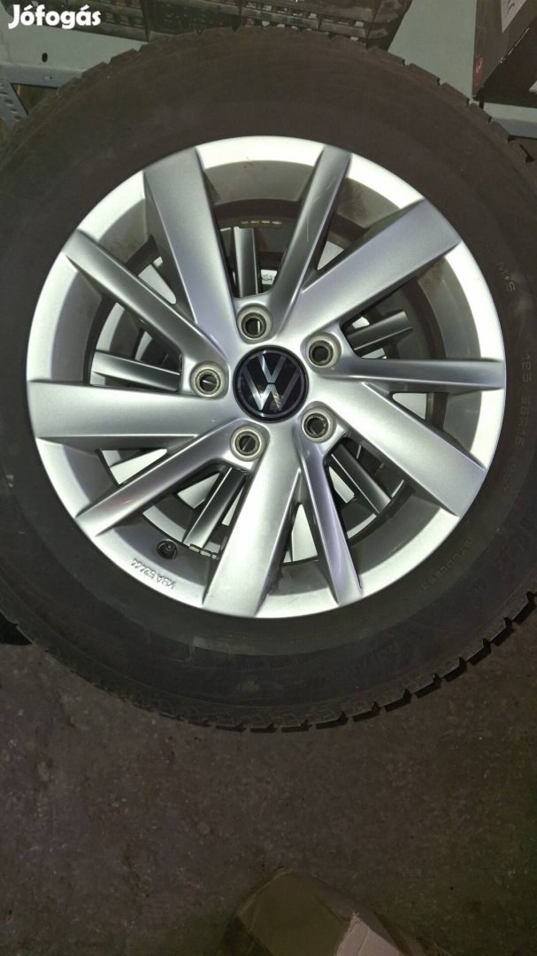 Volkswagen golf8 új alufelni + téli Goodyear abroncs 