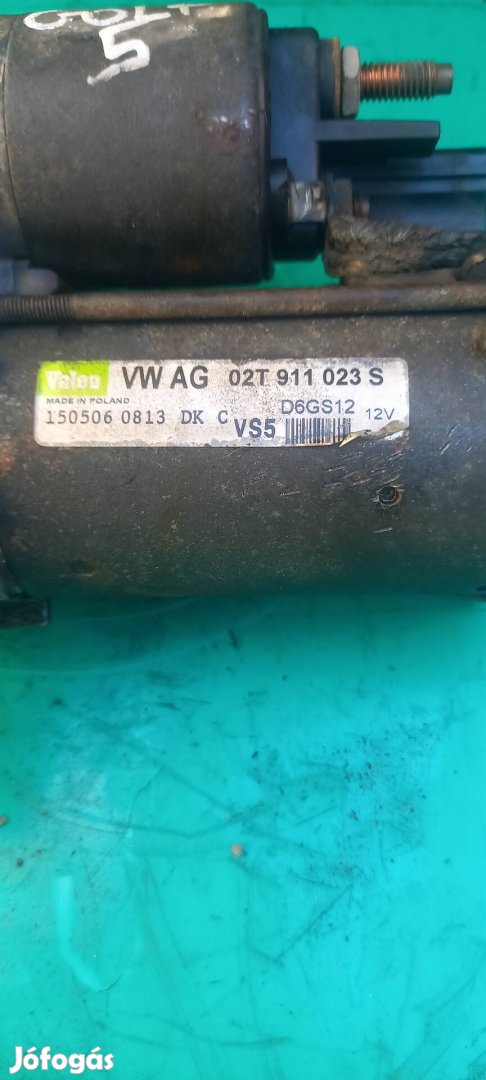 Volkswagen golf 5 1.4 16v önindító 