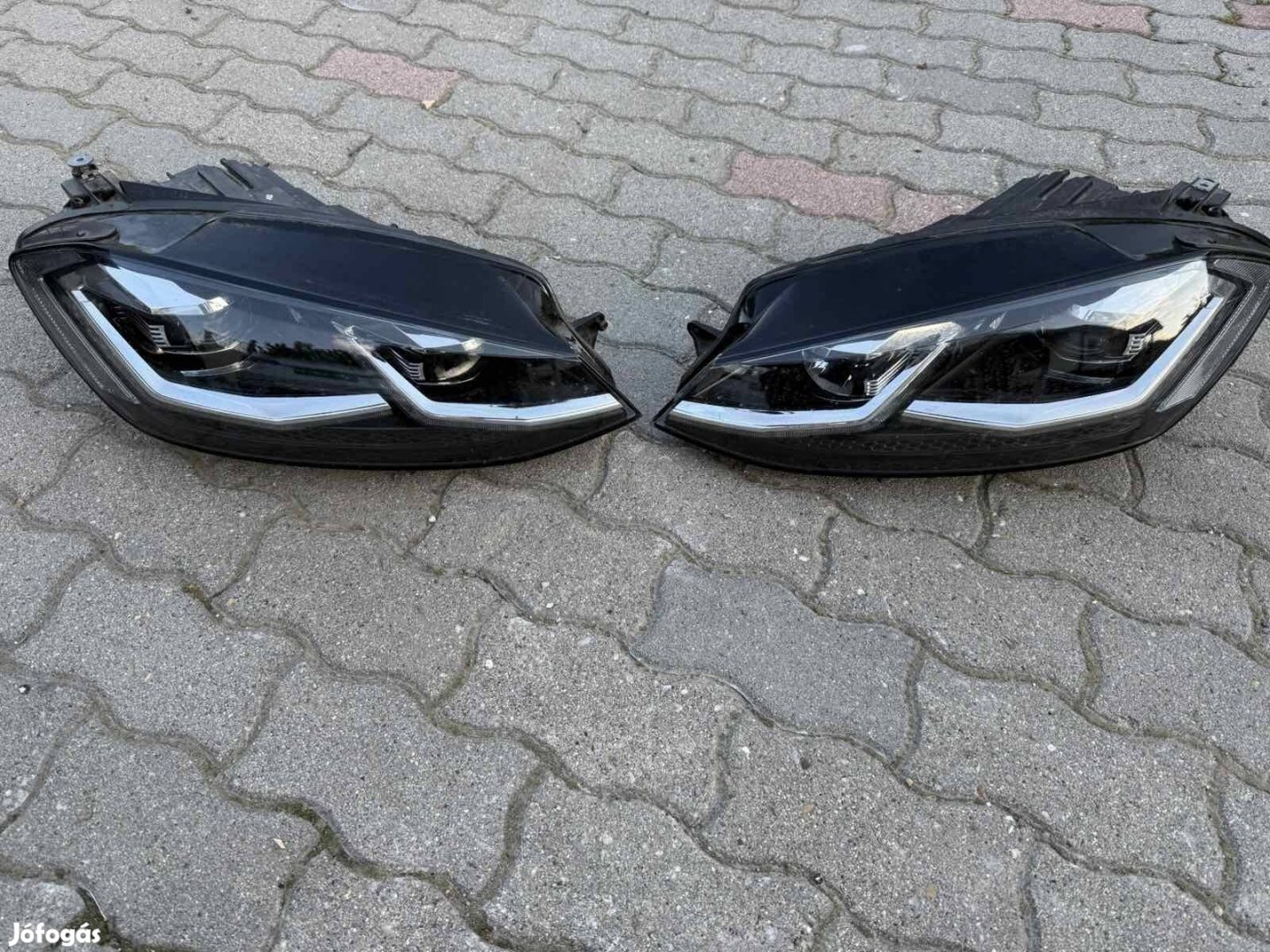 Volkswagen golf 7 lift jobb bal full led fényszóró 
