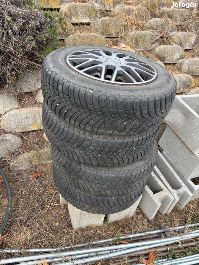 Volkswagen golf téli gumi garnitúra komplett 4 db