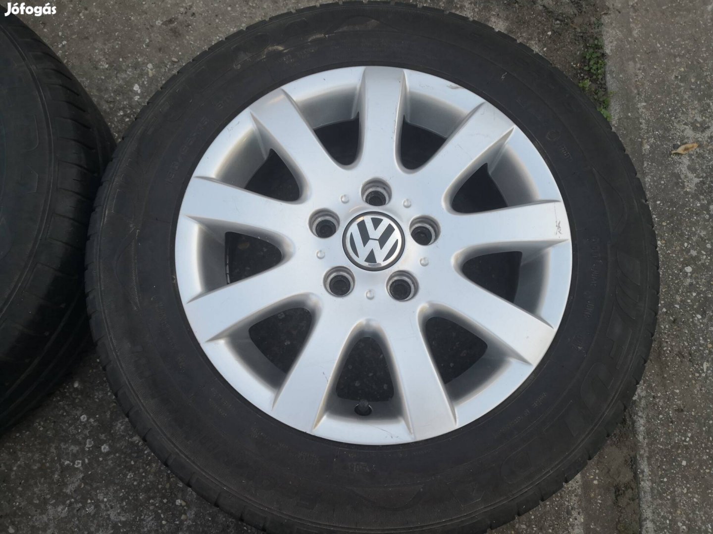 Volkswagen gyári 15-ös alufelnik 5x112-es