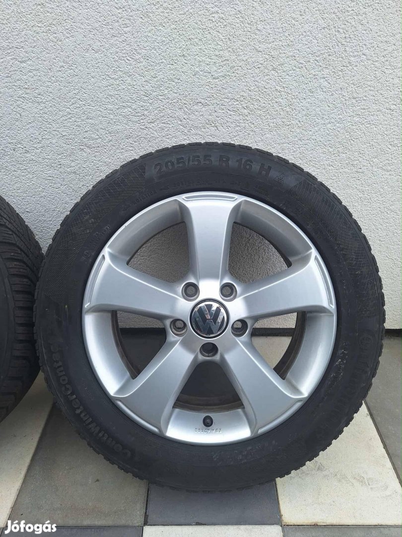 Volkswagen gyári 16 colos felni téligumikkal Golf Touran Jetta Passat