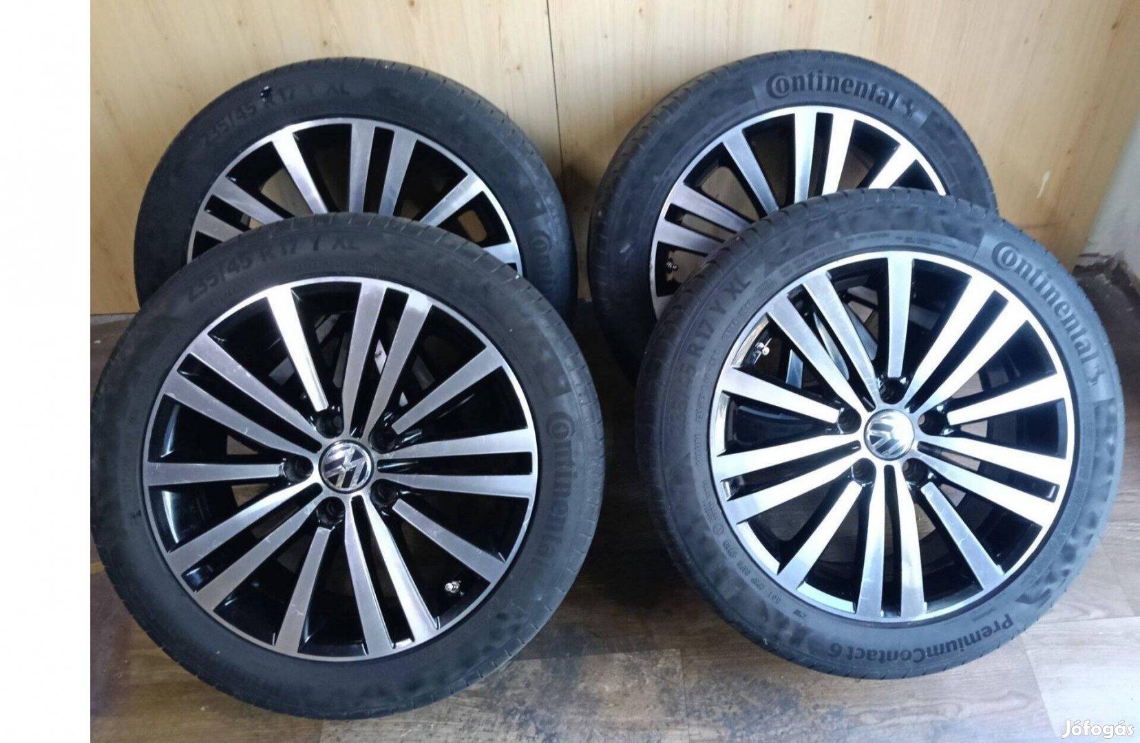Volkswagen gyári R17" alufelni garnitura eladó