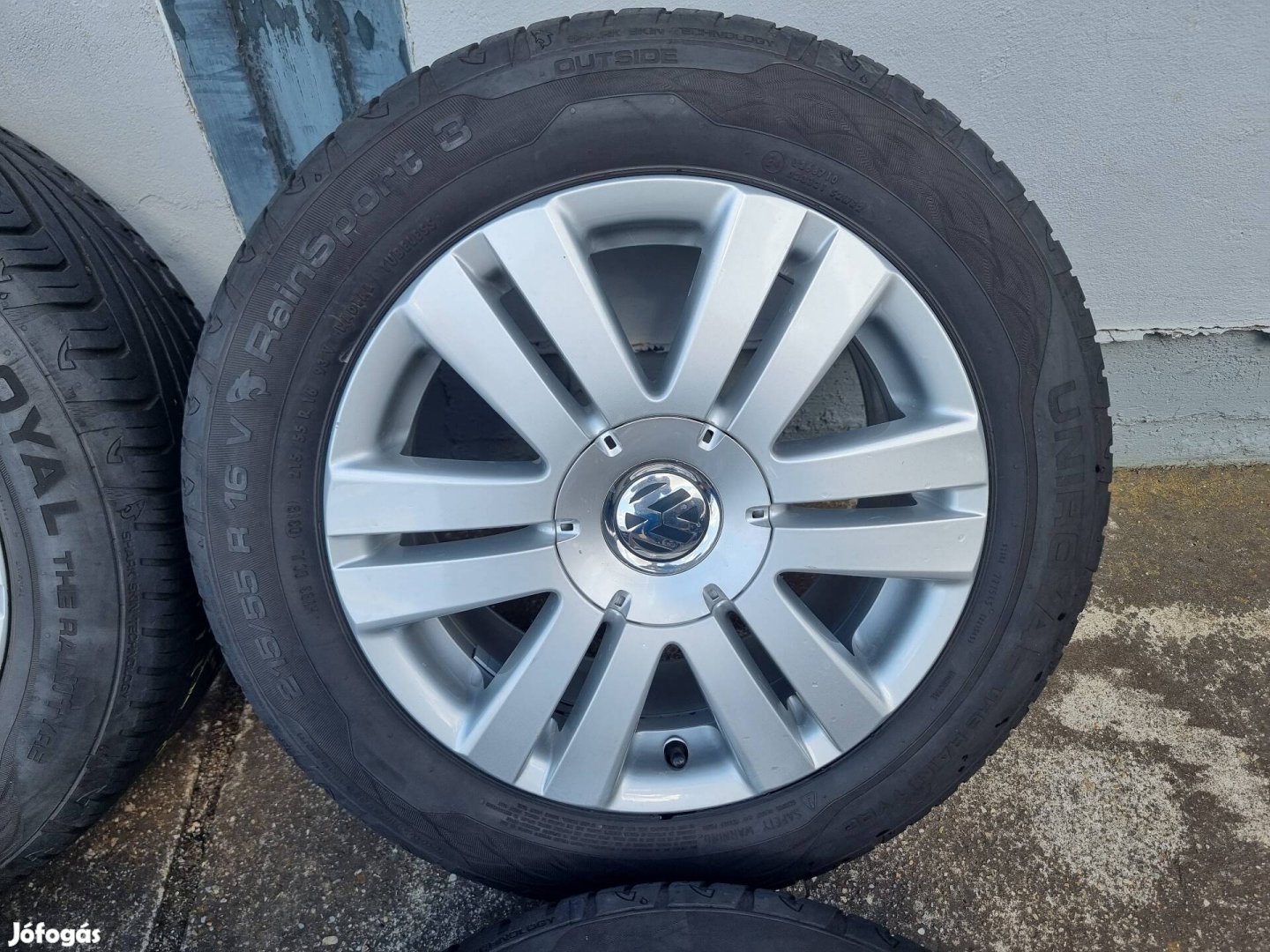 Volkswagen gyári alufelni szett 16"-os 