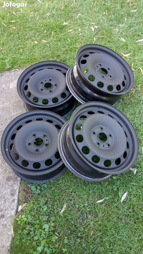 Volkswagen gyári lemezfelni garnítura 5×112, 16"