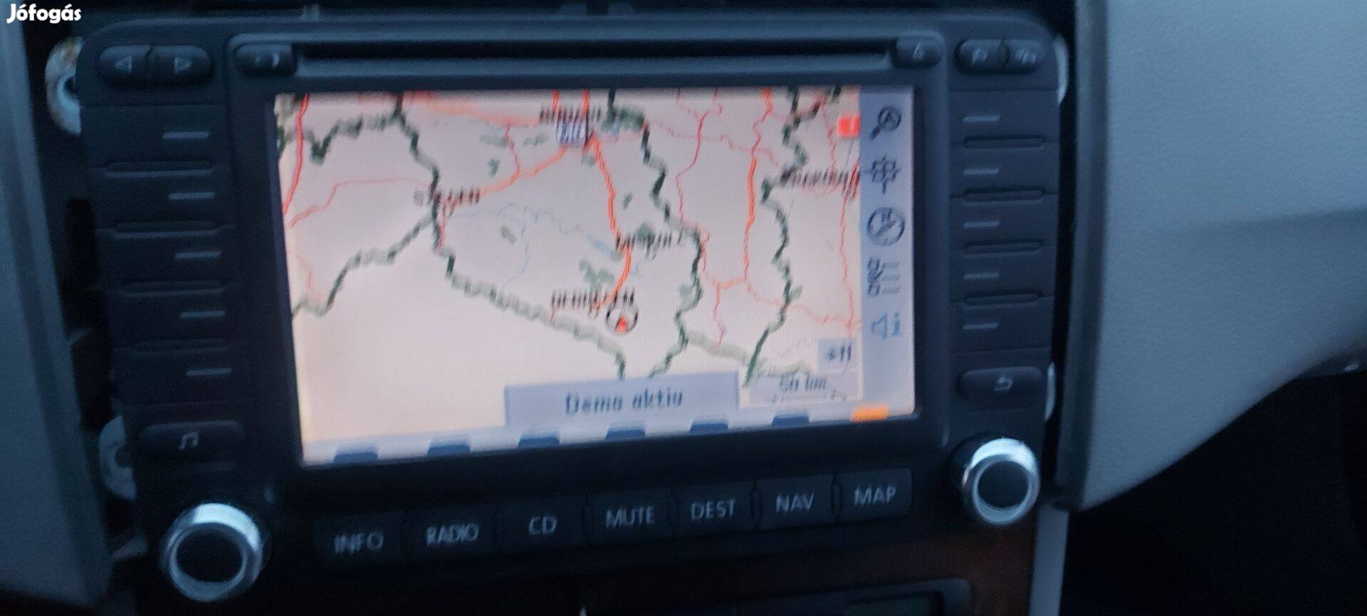 Volkswagen gyári navigáció