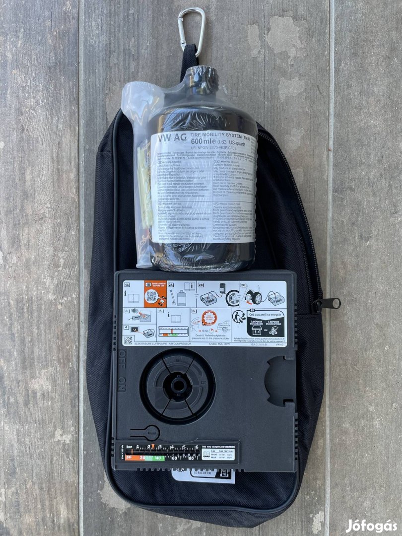 Volkswagen konszern gyári defektjavító készlet Eladó!