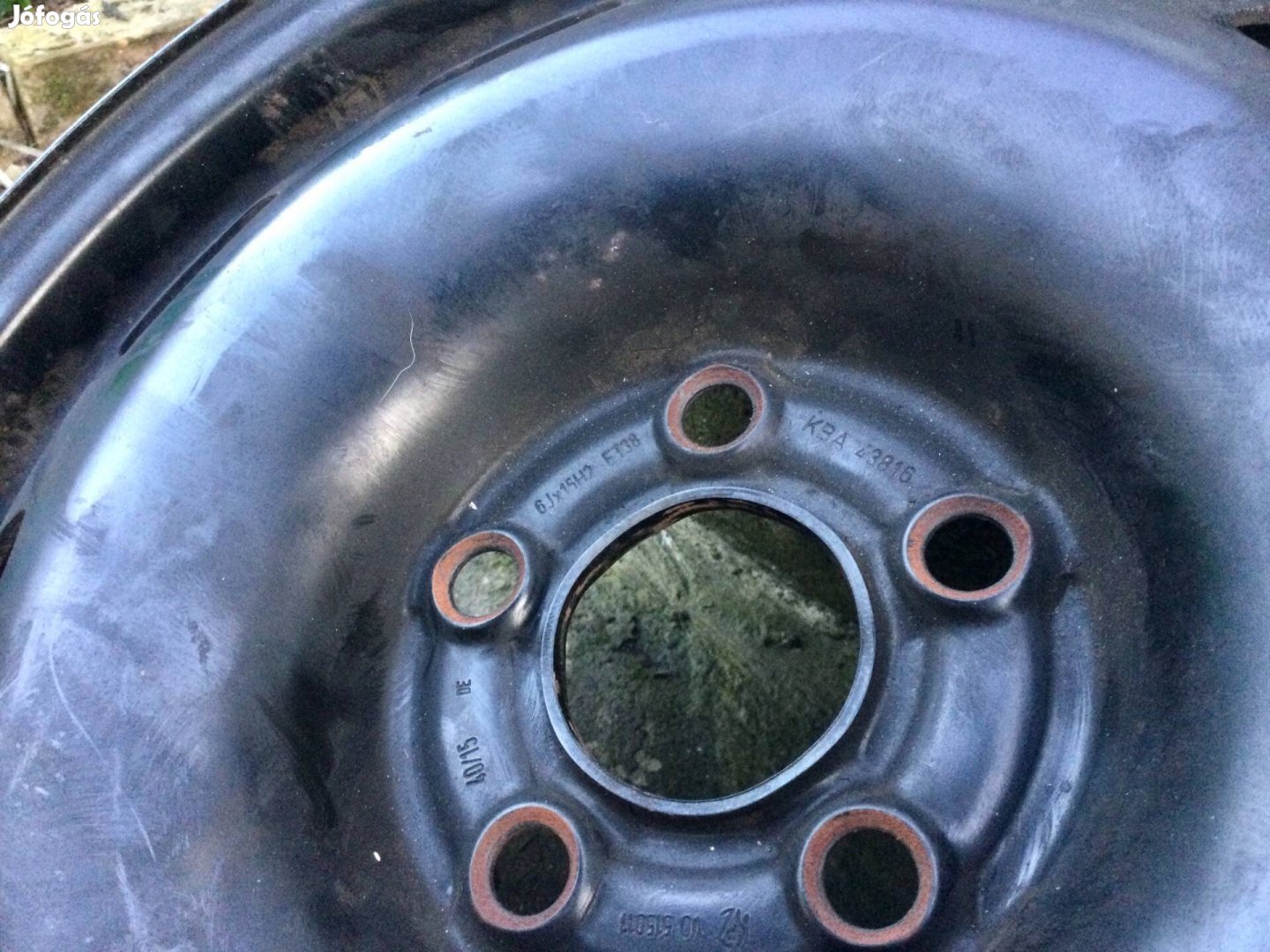Volkswagen lemezfelni 15 col