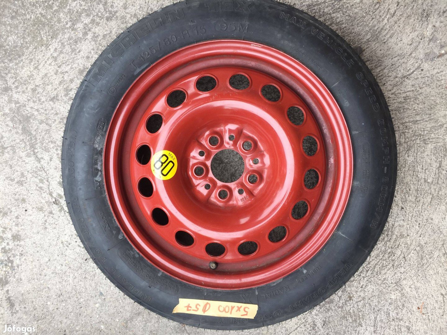 Volkswagen mankókerék 15 colos eladó!