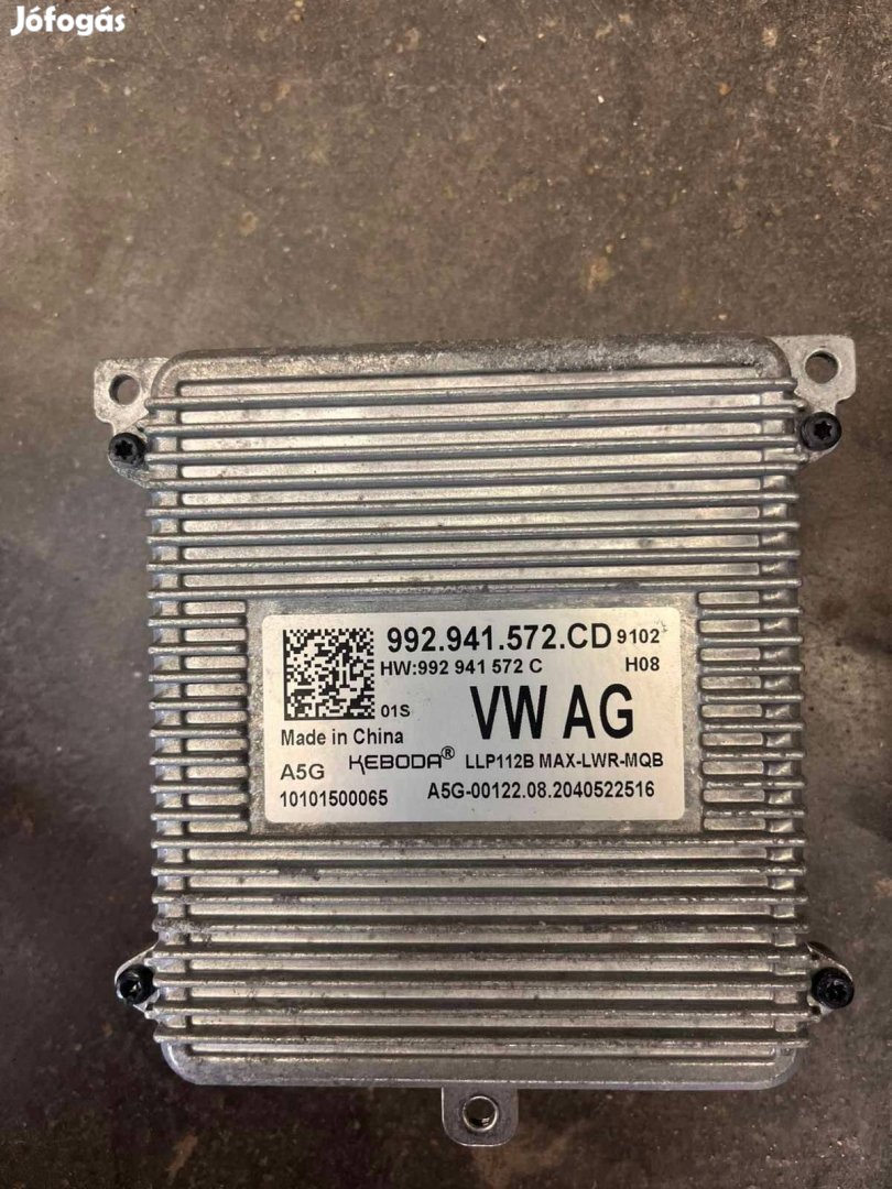 Volkswagen skoda seat audi fényszóró led modul trafó elektronika