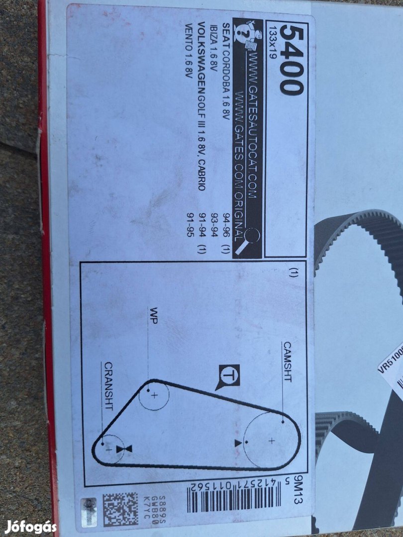 Volkswagen vezérműszíj