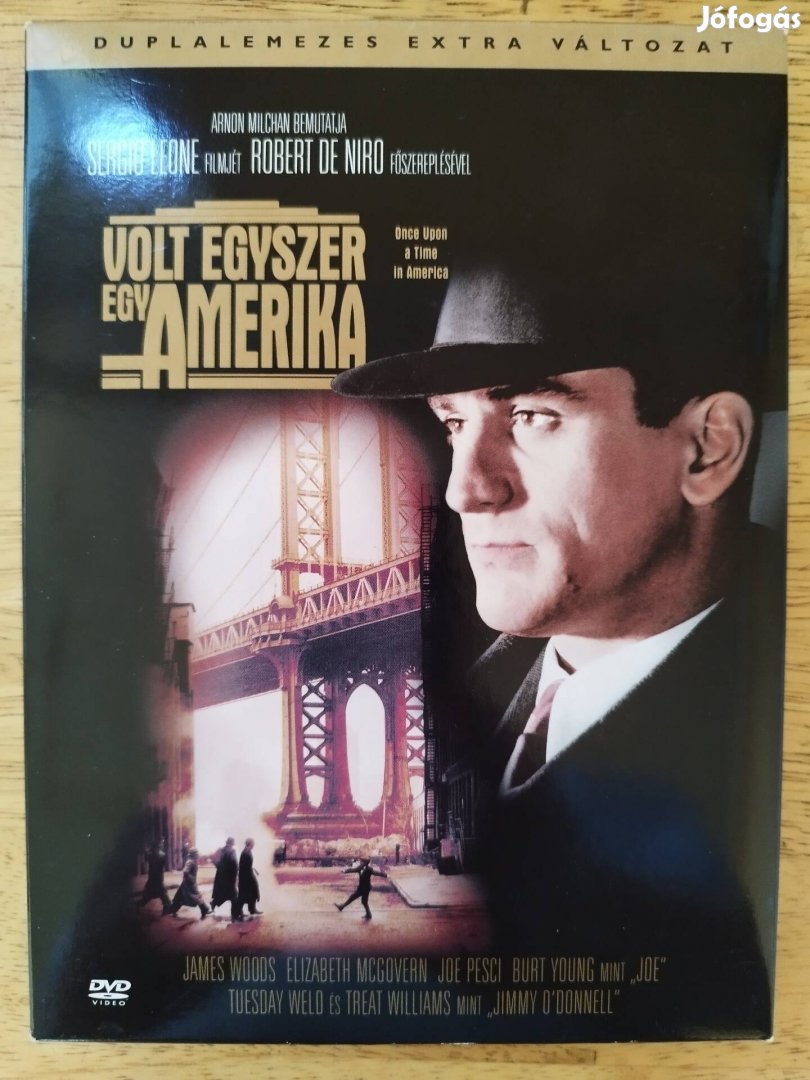 Volt egyszer egy Amerika duplalemezes dvd Robert De Niro