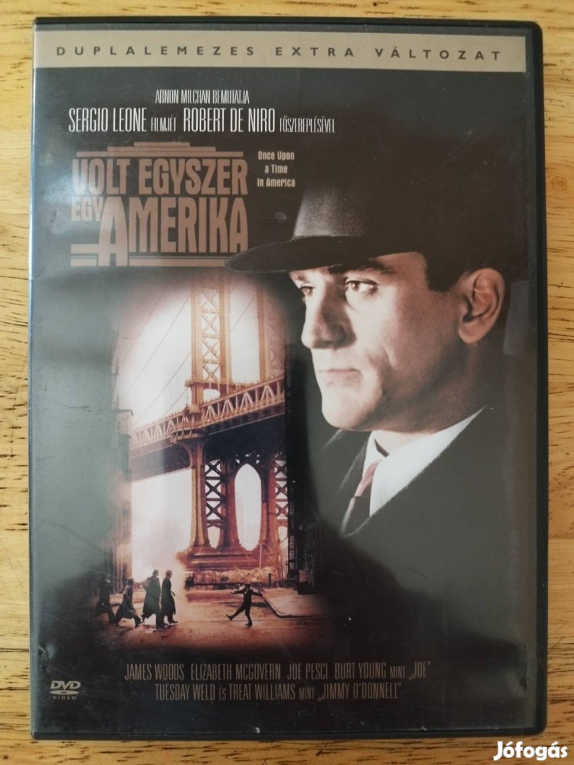 Volt egyszer egy Amerika duplalemezes dvd Sergio Leone 