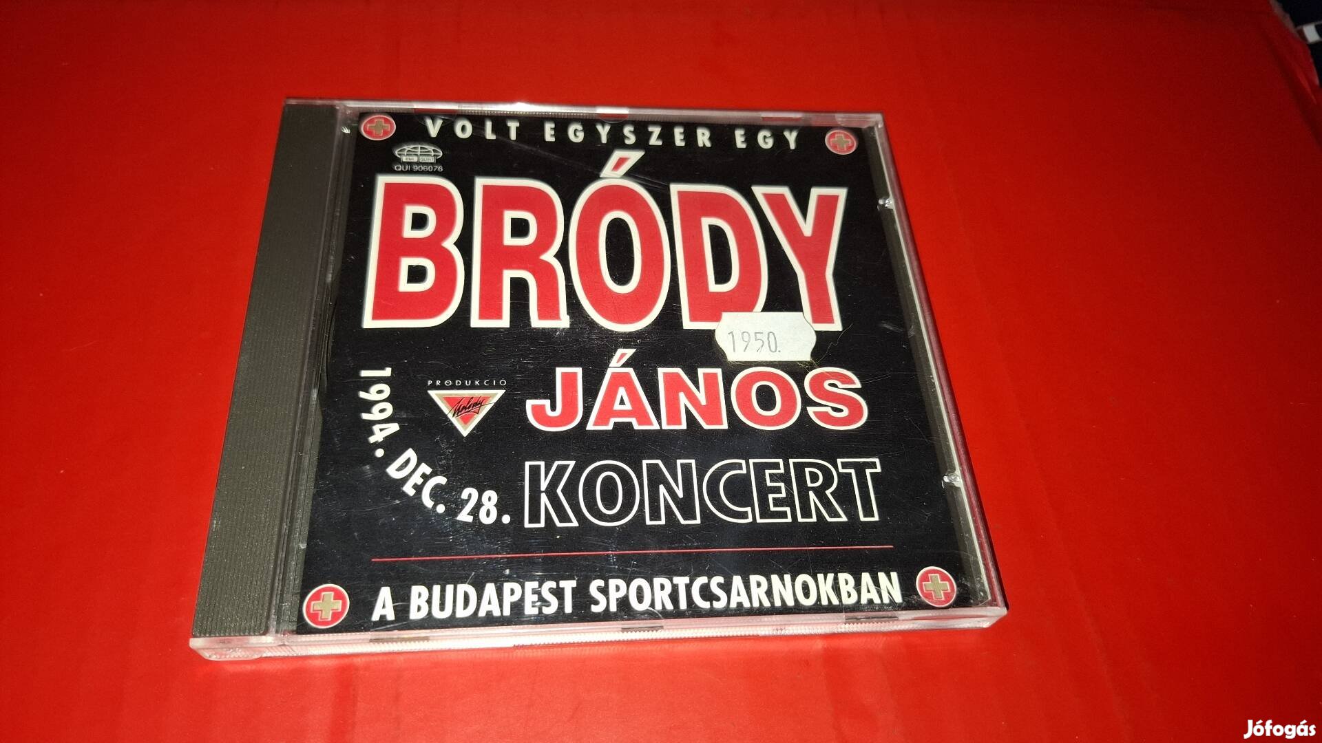 Volt egyszer egy Bródy János koncert Cd 1995