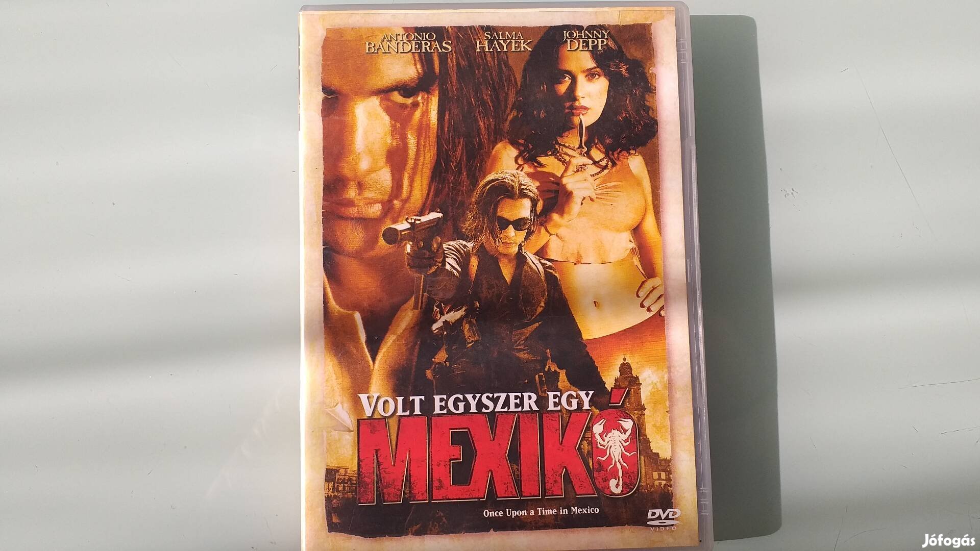 Volt egyszer egy Mexikó DVD-Antonio Banderas Salma Hayek