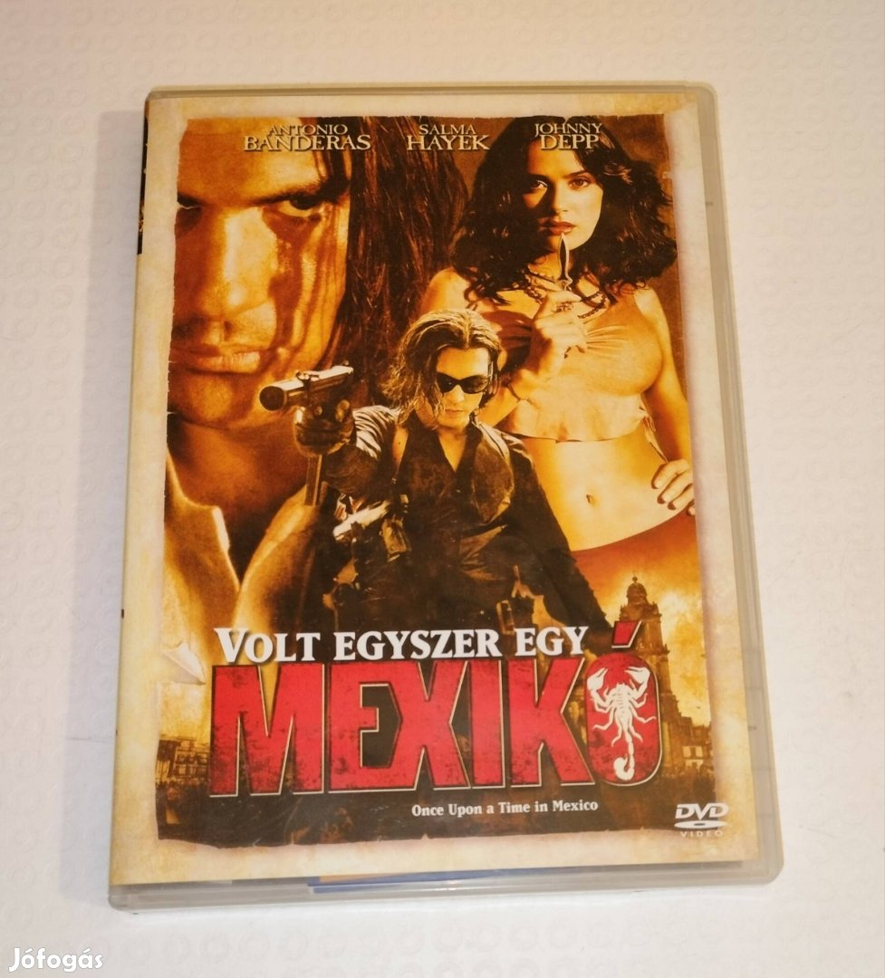 Volt egyszer egy Mexikó dvd Antonio Banderas