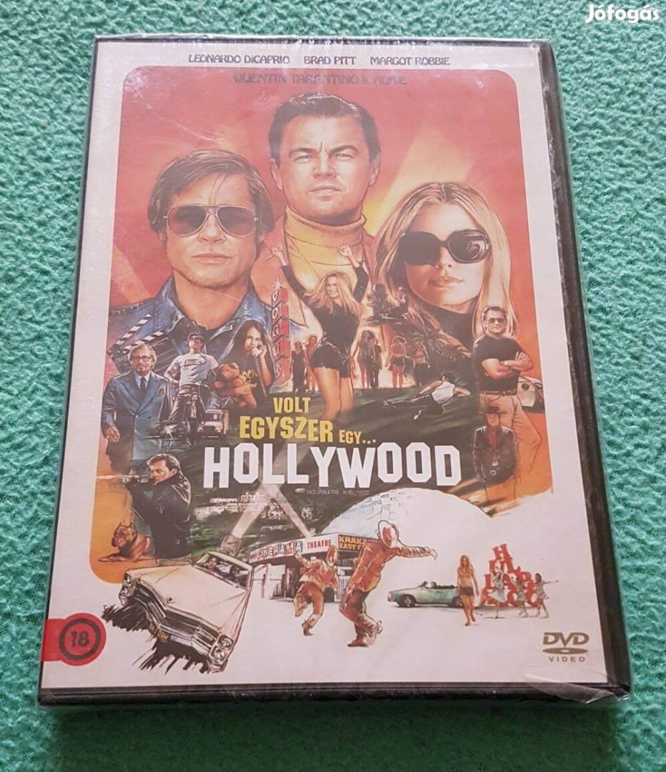 Volt egyszer egy. Hollywood dvd (új, bontatlan)