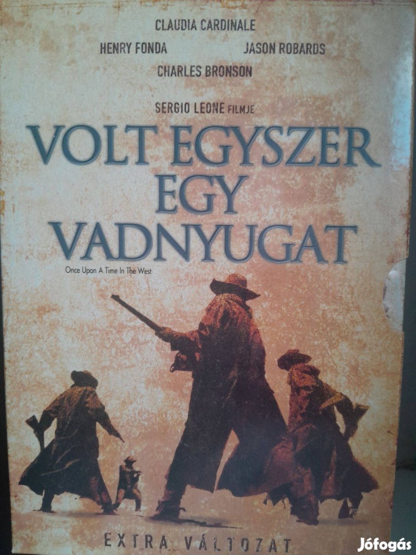 Volt egyszer egy vadnyugat DVD film diszdobozban