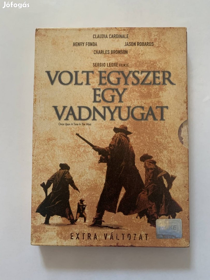 Volt egyszer egy vadnyugat (papírfeknis 2lemezes) dvd