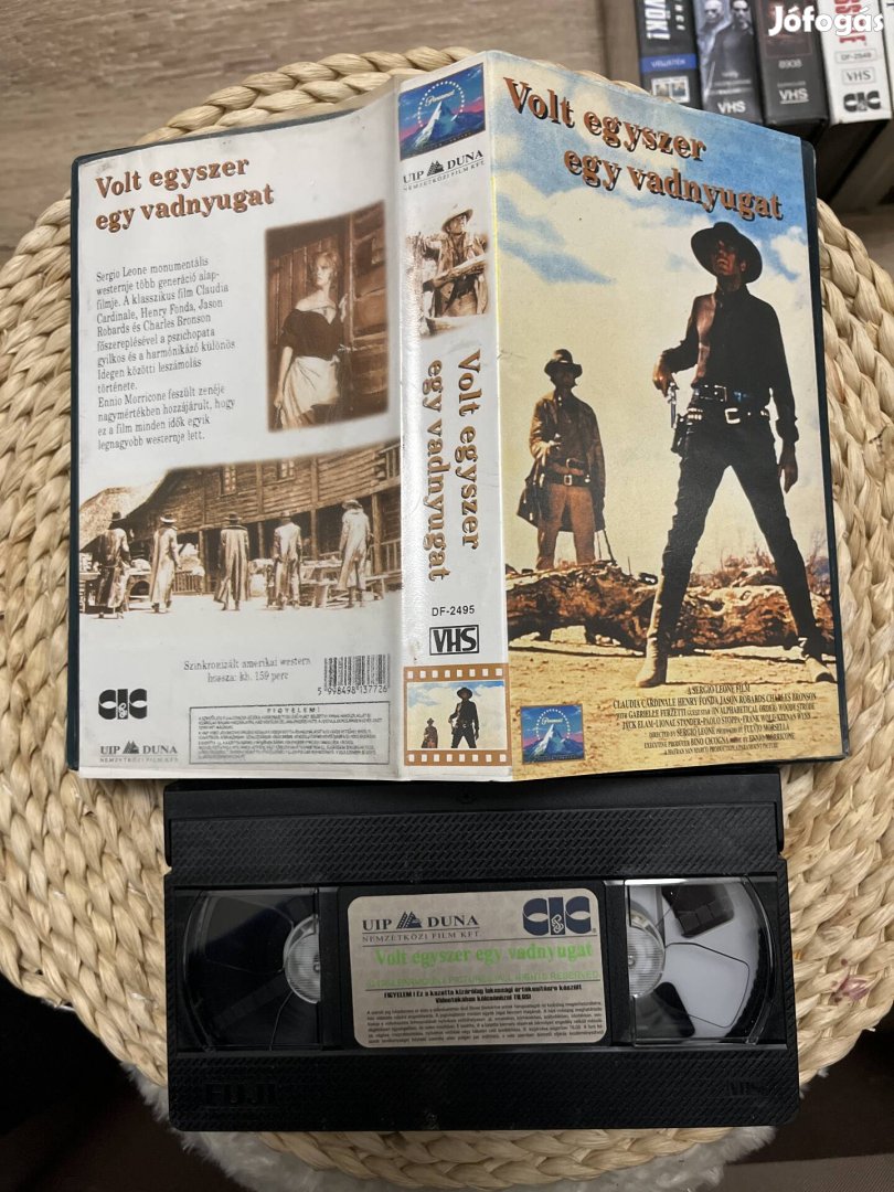 Volt egyszer egy vadnyugat vhs