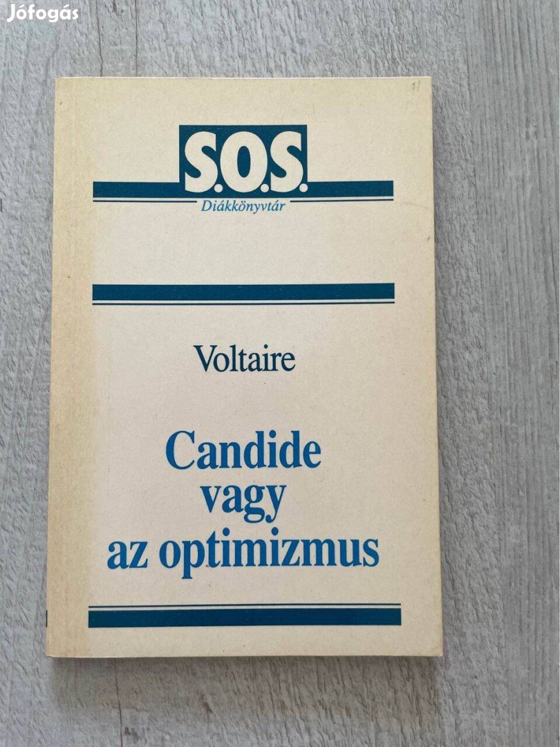 Voltaire: Candide avagy az optimizmus (könyv, kötelező olvasmány)