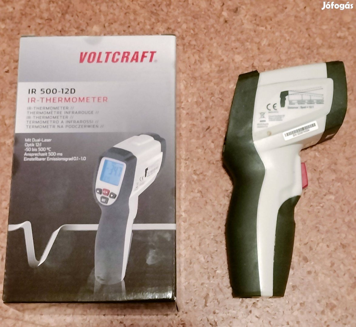 Voltcraft IR 500-12D infrahőmérő