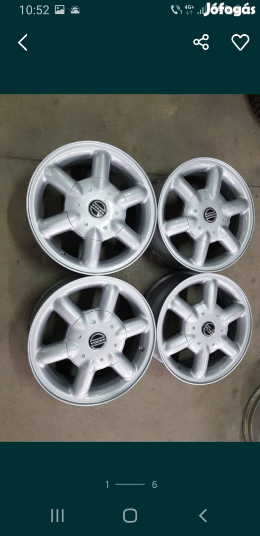 Volvo 15 alufelni 4x114.3 