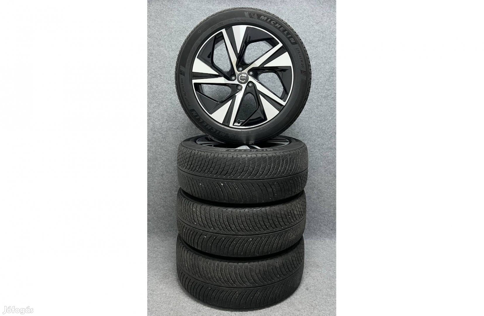 Volvo 20" 5x108 alufelni felni XC90 275/45r20 michelin téli gumi 2021