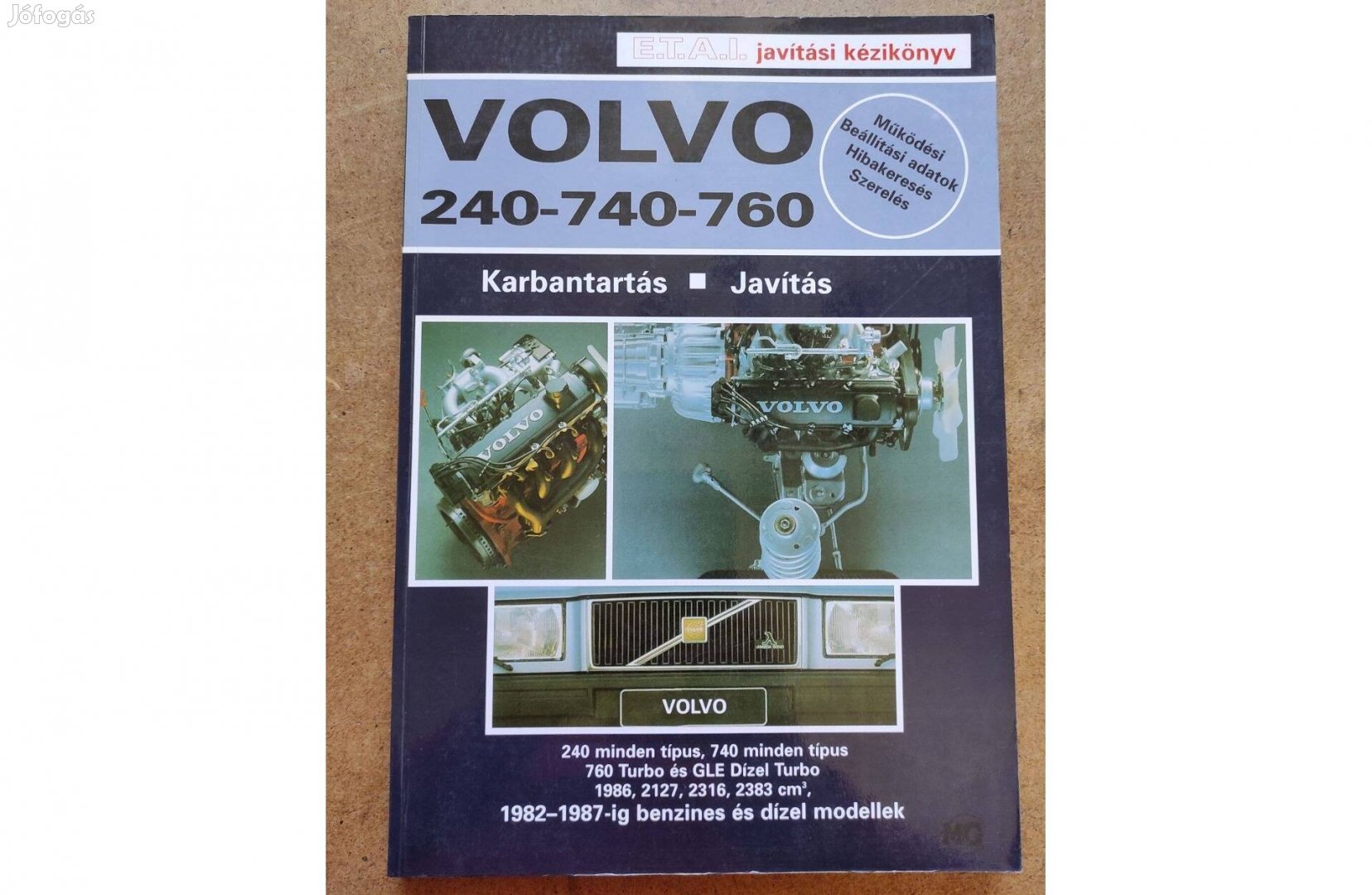 Volvo 240-740-760 javítási karbantartási könyv