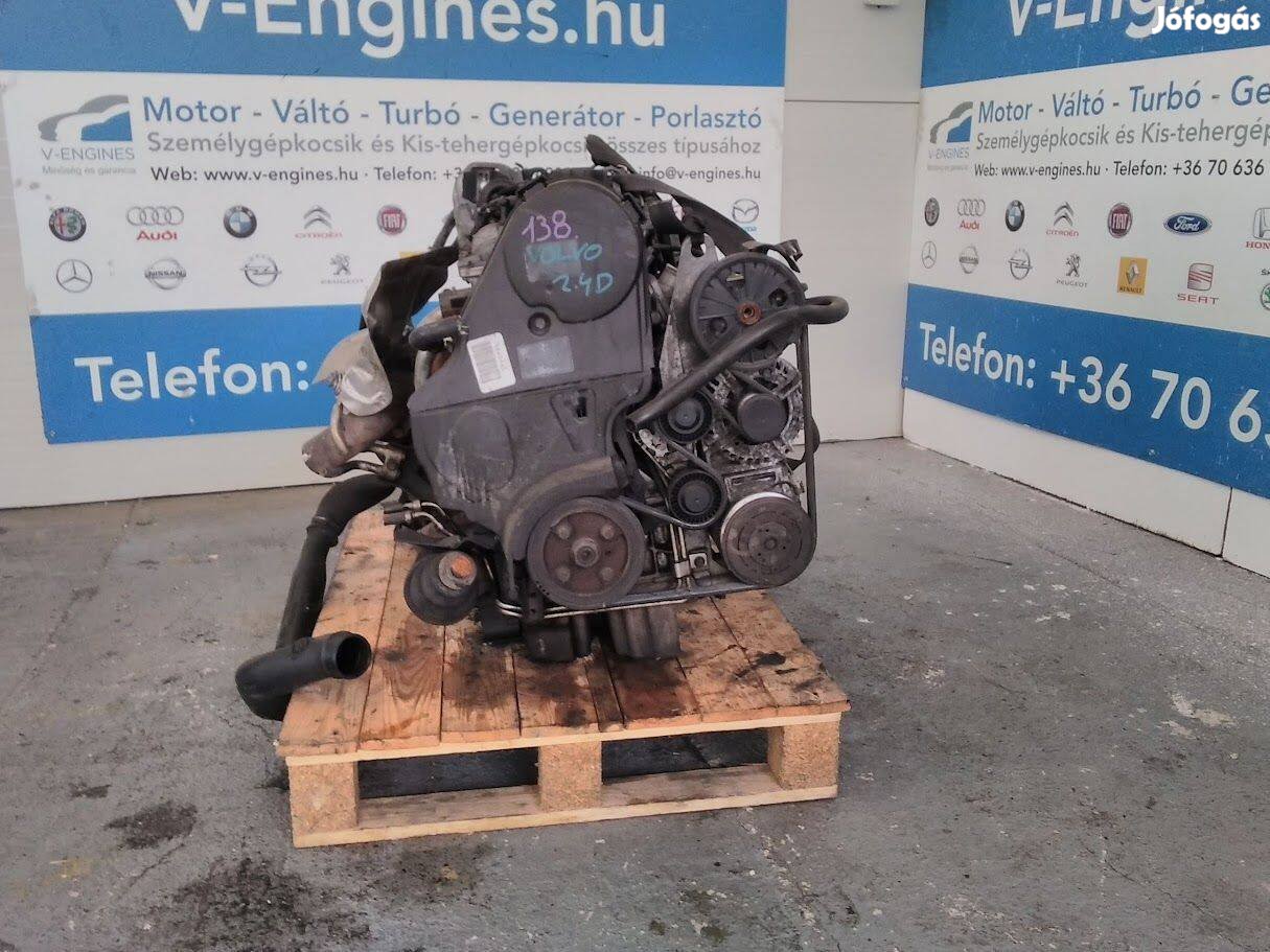 Volvo 2,4D, D5244T bontott motor
