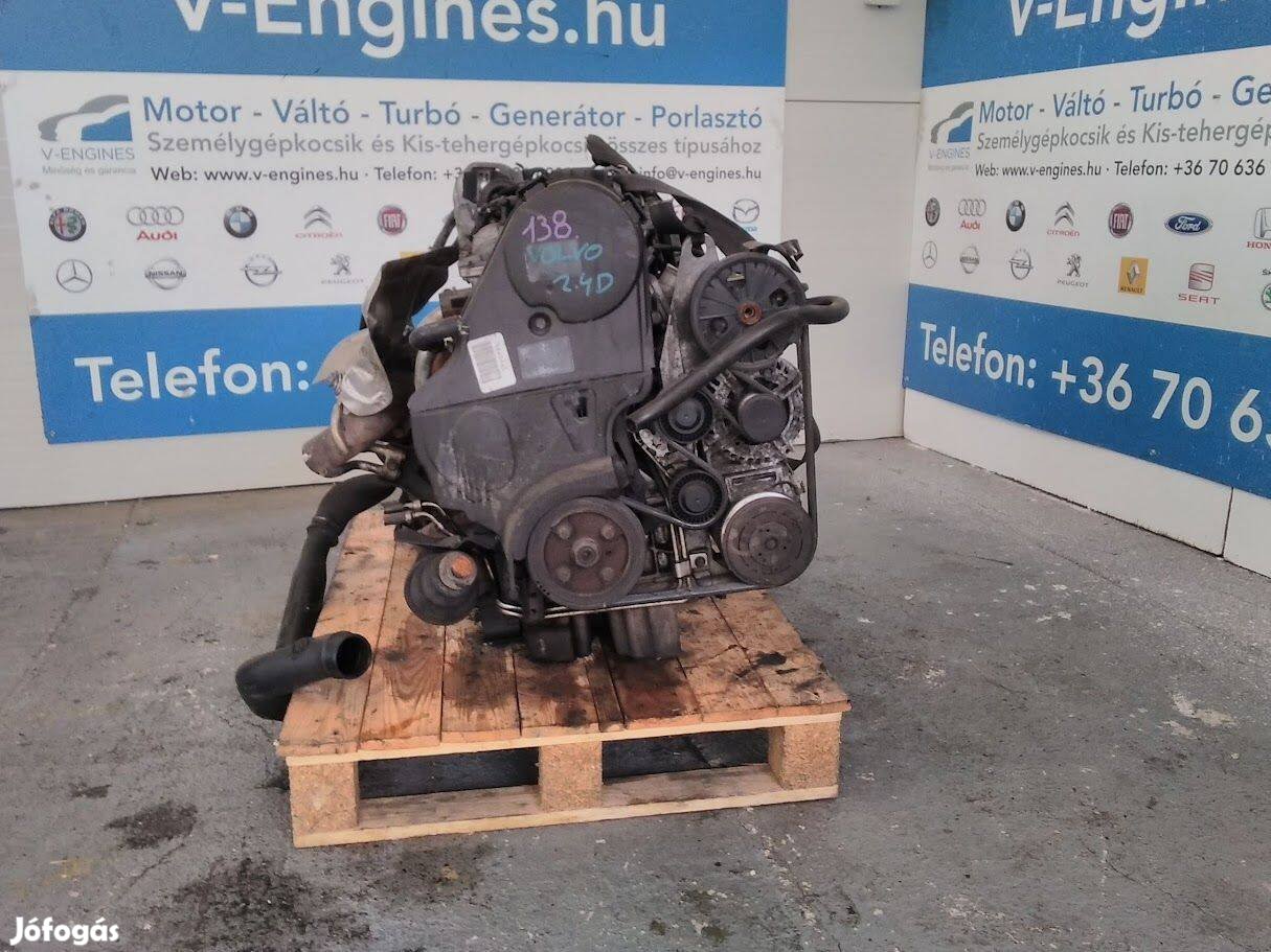 Volvo 2,4D, D5244T bontott motor