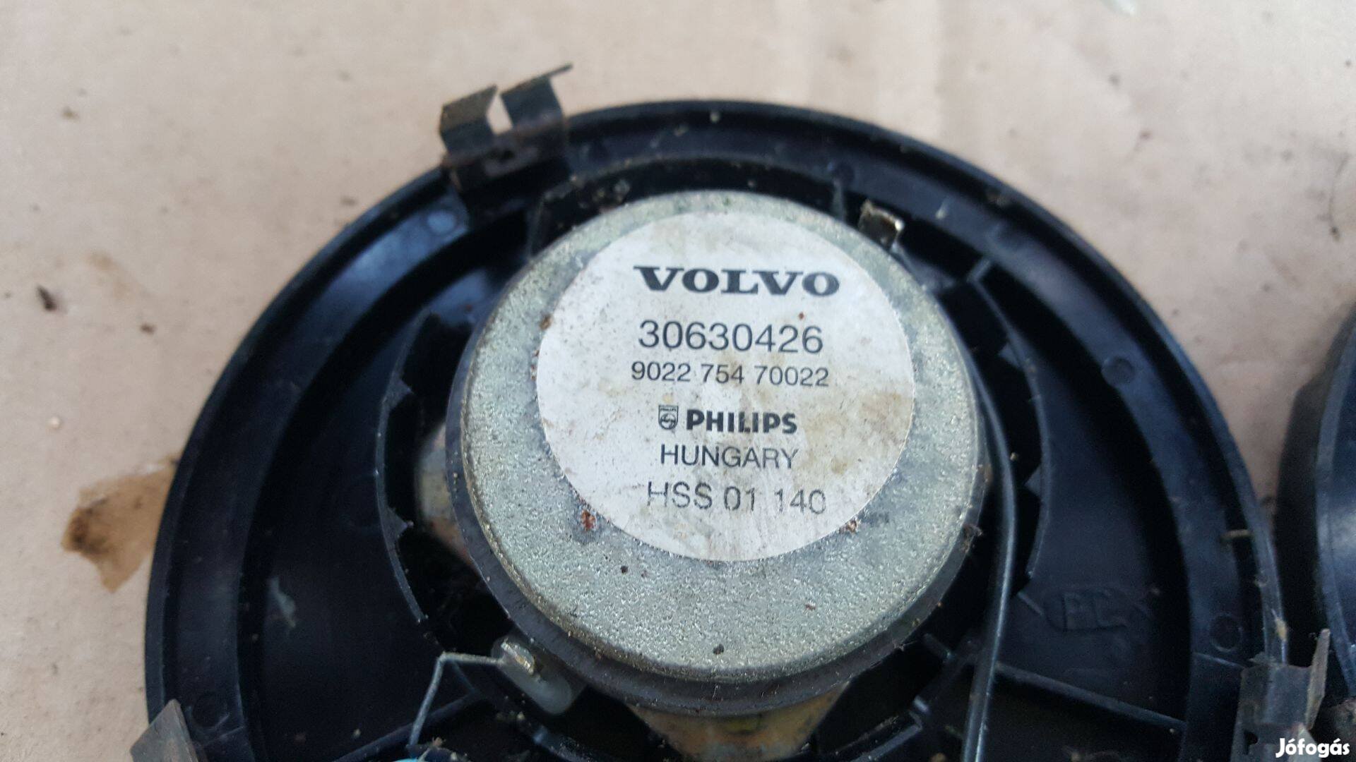 Volvo 30630426 S40 V40 műszerfal hangszórók