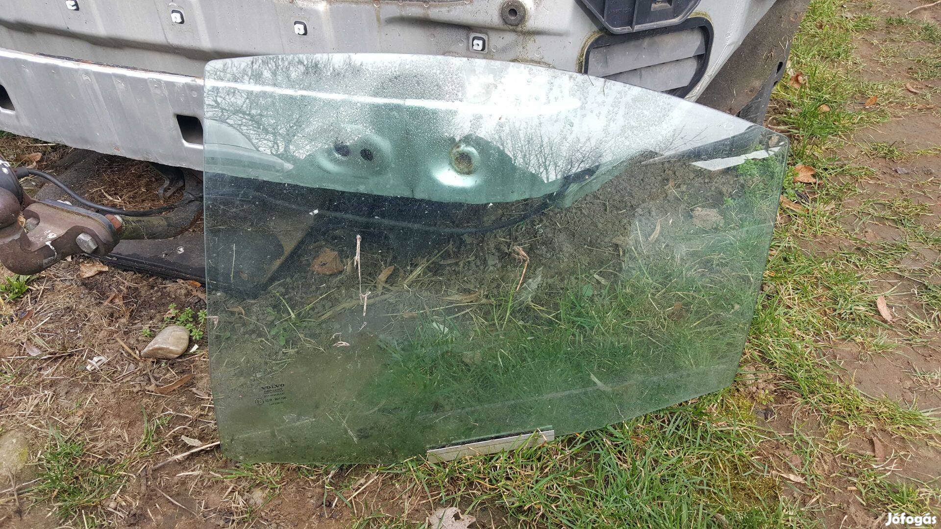 Volvo 30674338 8643226 S60 bal hátsó ajtóüveg