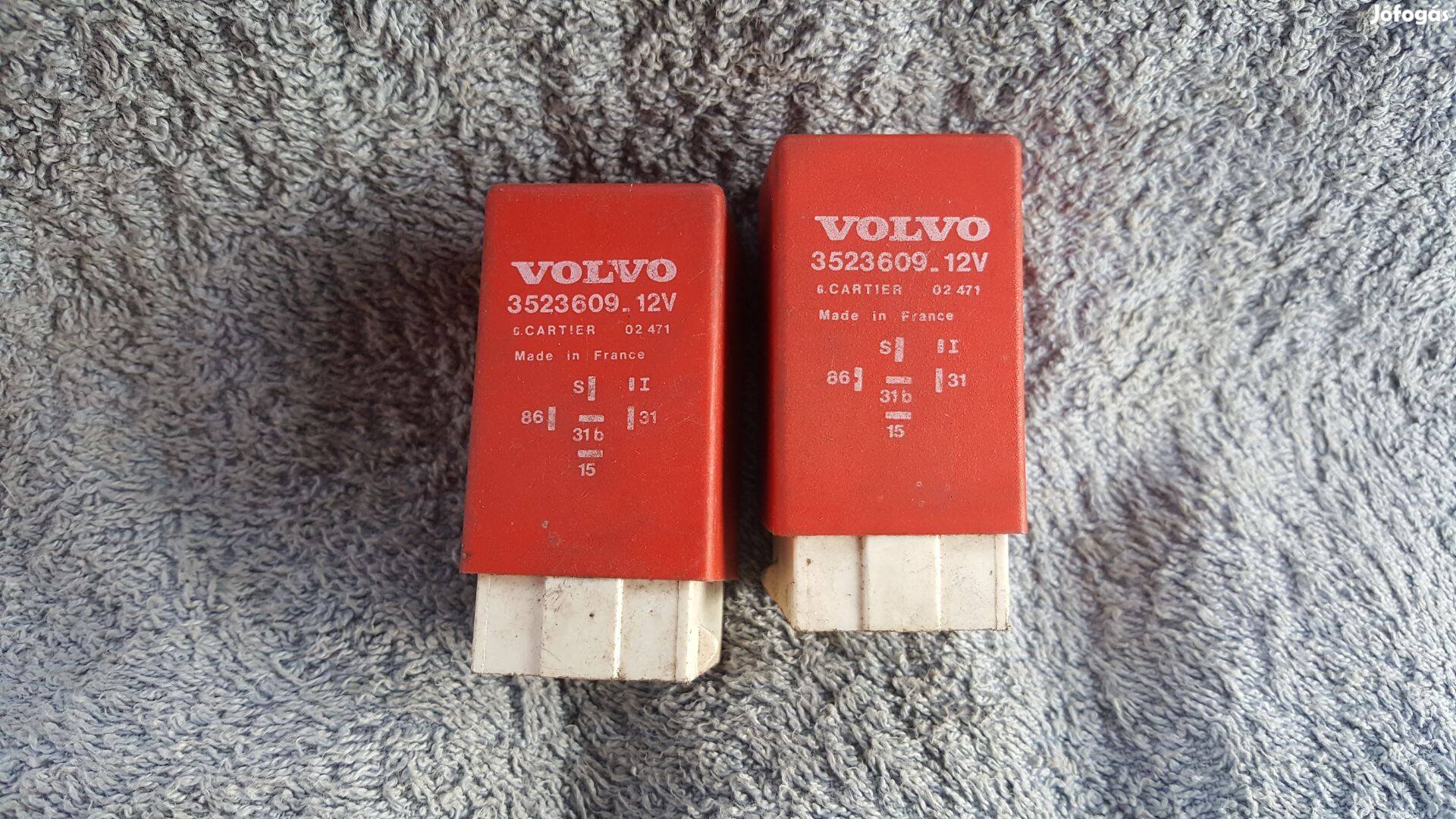 Volvo 3523609 850 760 960 első szélvédő törlőrelé