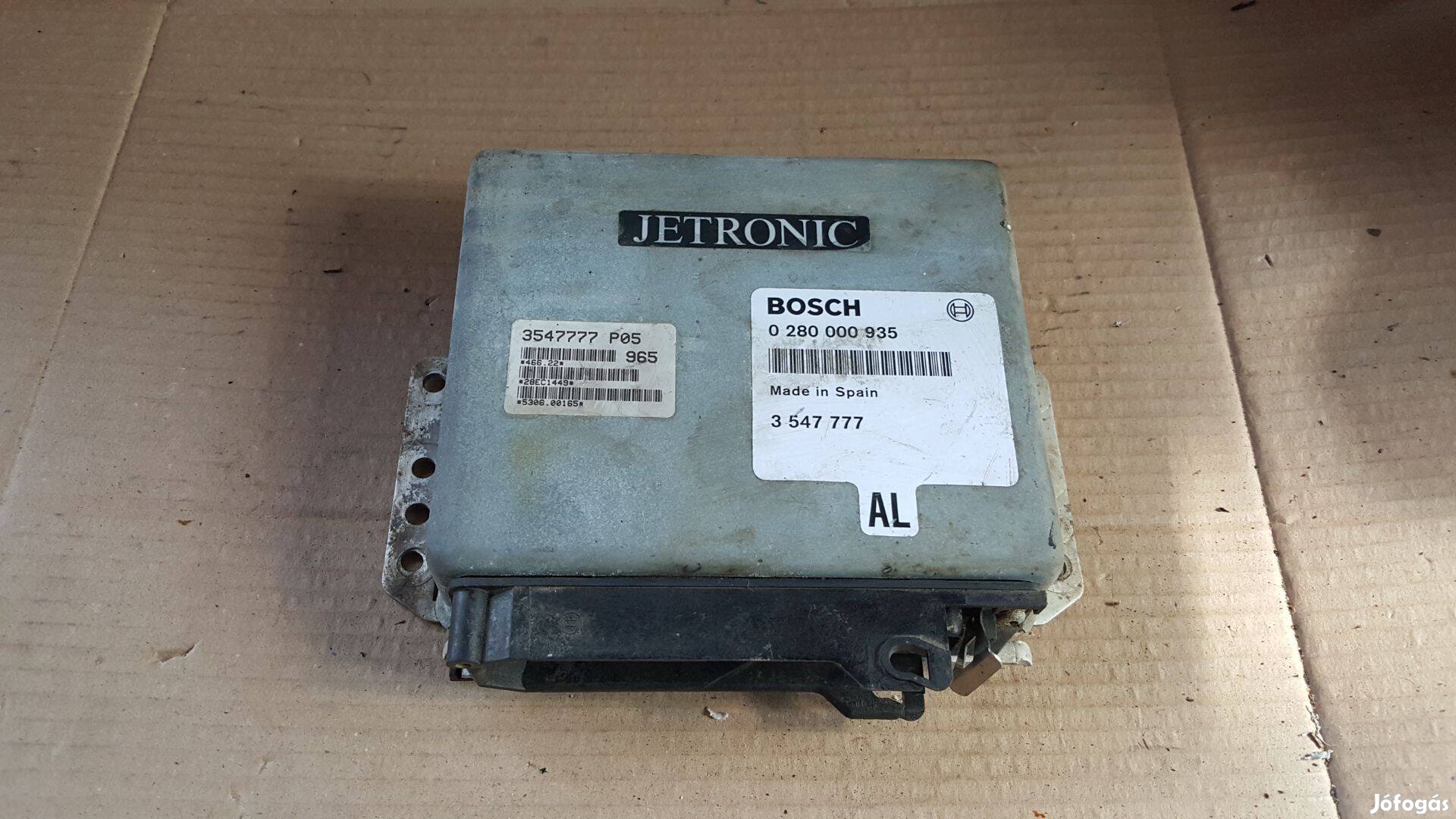 Volvo 3547777 704 940 2.3 ECU motorvezérlő