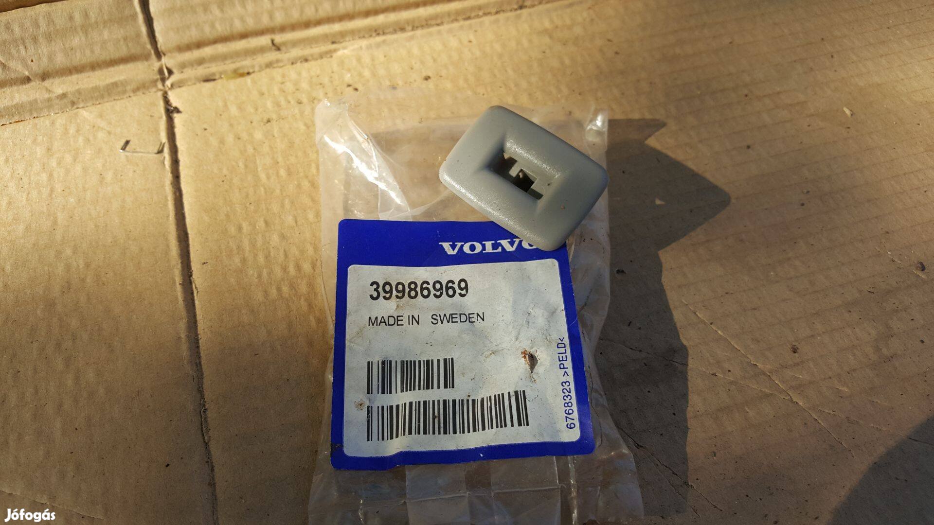 Volvo 39986969 S60 S80 tetőkárpit patent