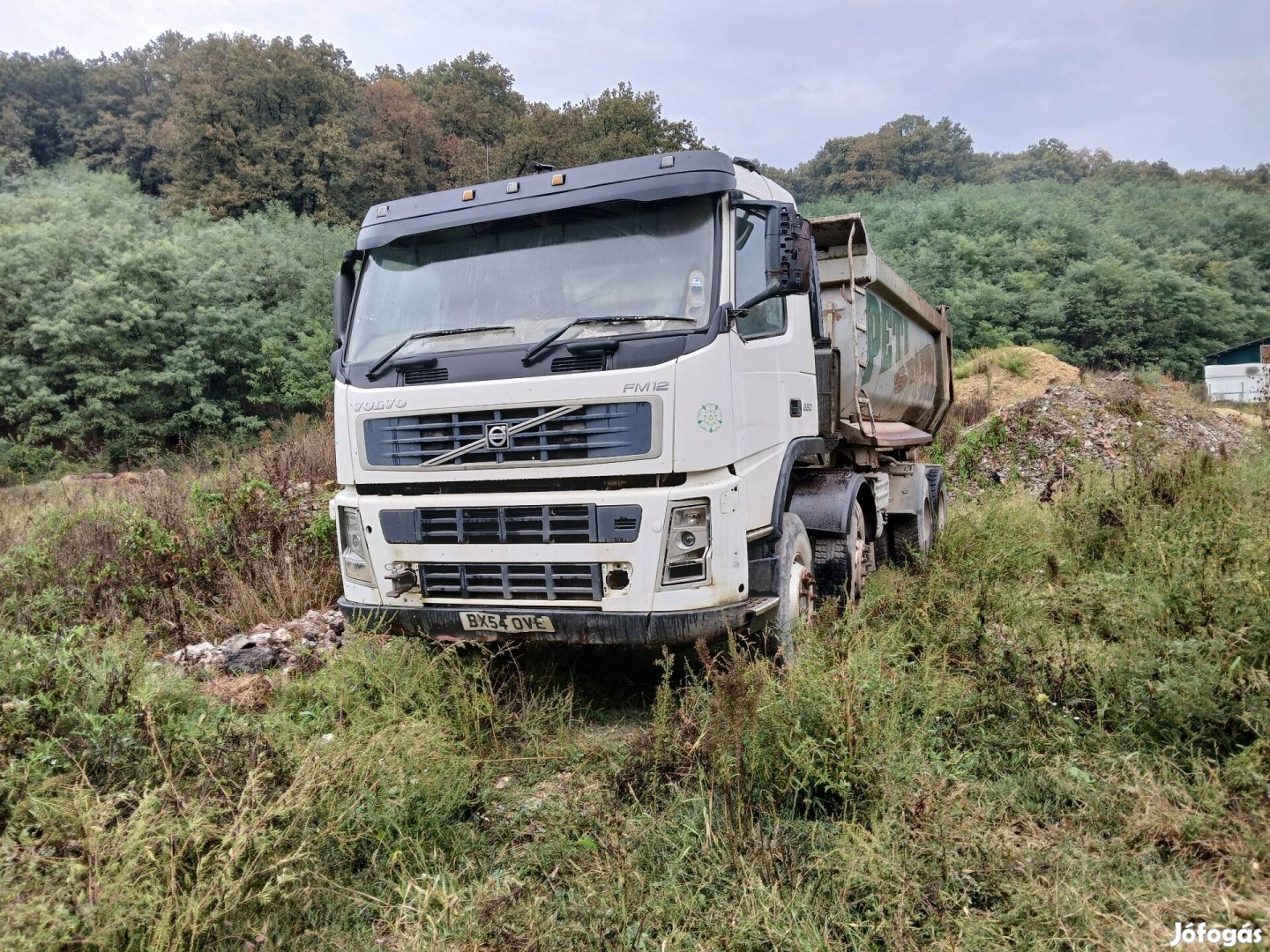 Volvo 4 tengelyes teherautó 