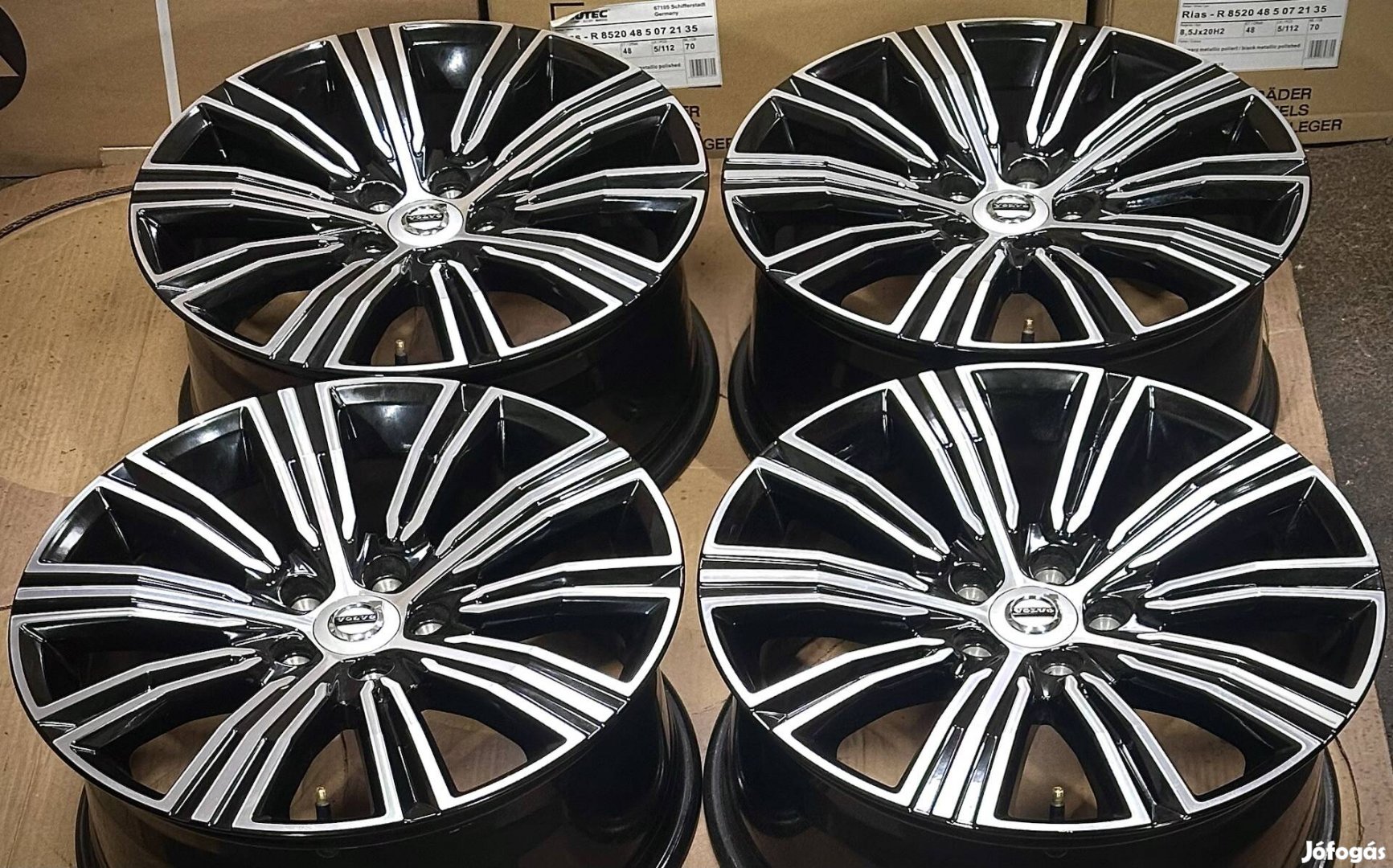 Volvo 5x108 gyári patika 18zoll Alufelnik