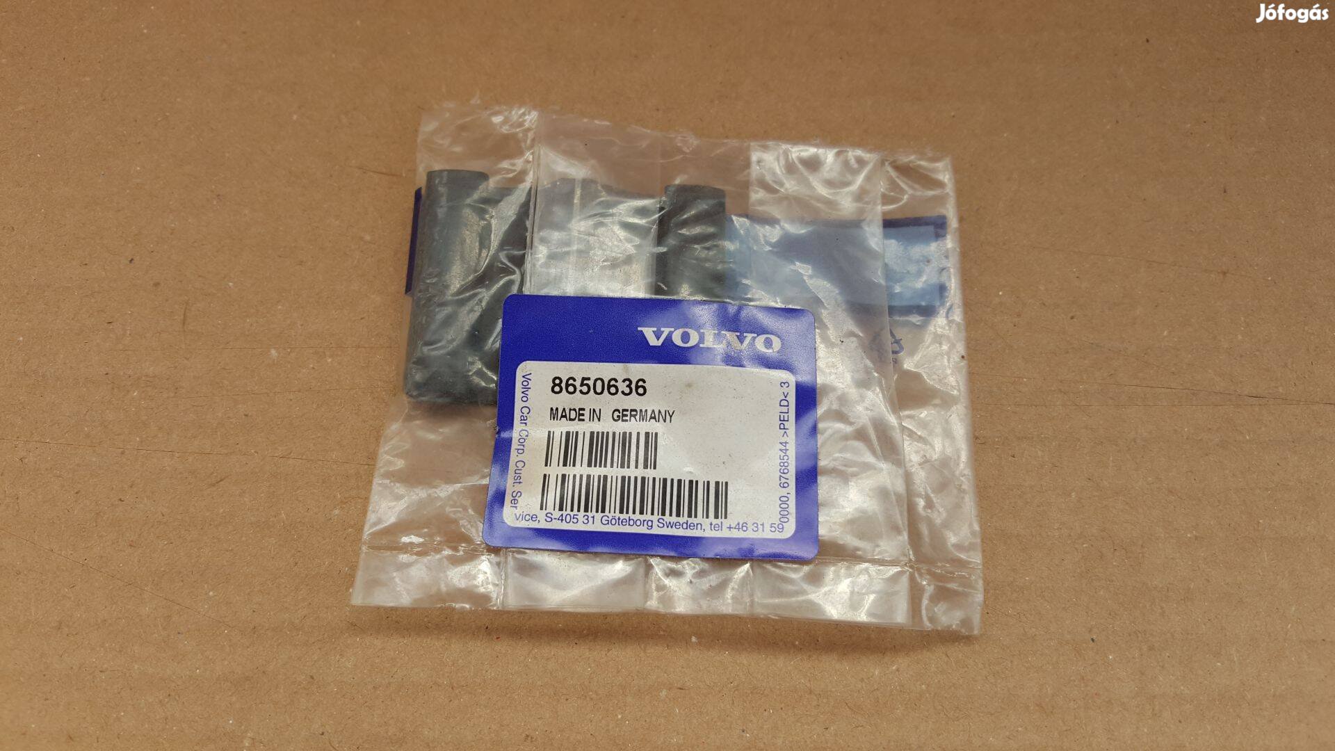 Volvo 8650636 S40 V50 C30 C70 ablakemelő üvegszorító