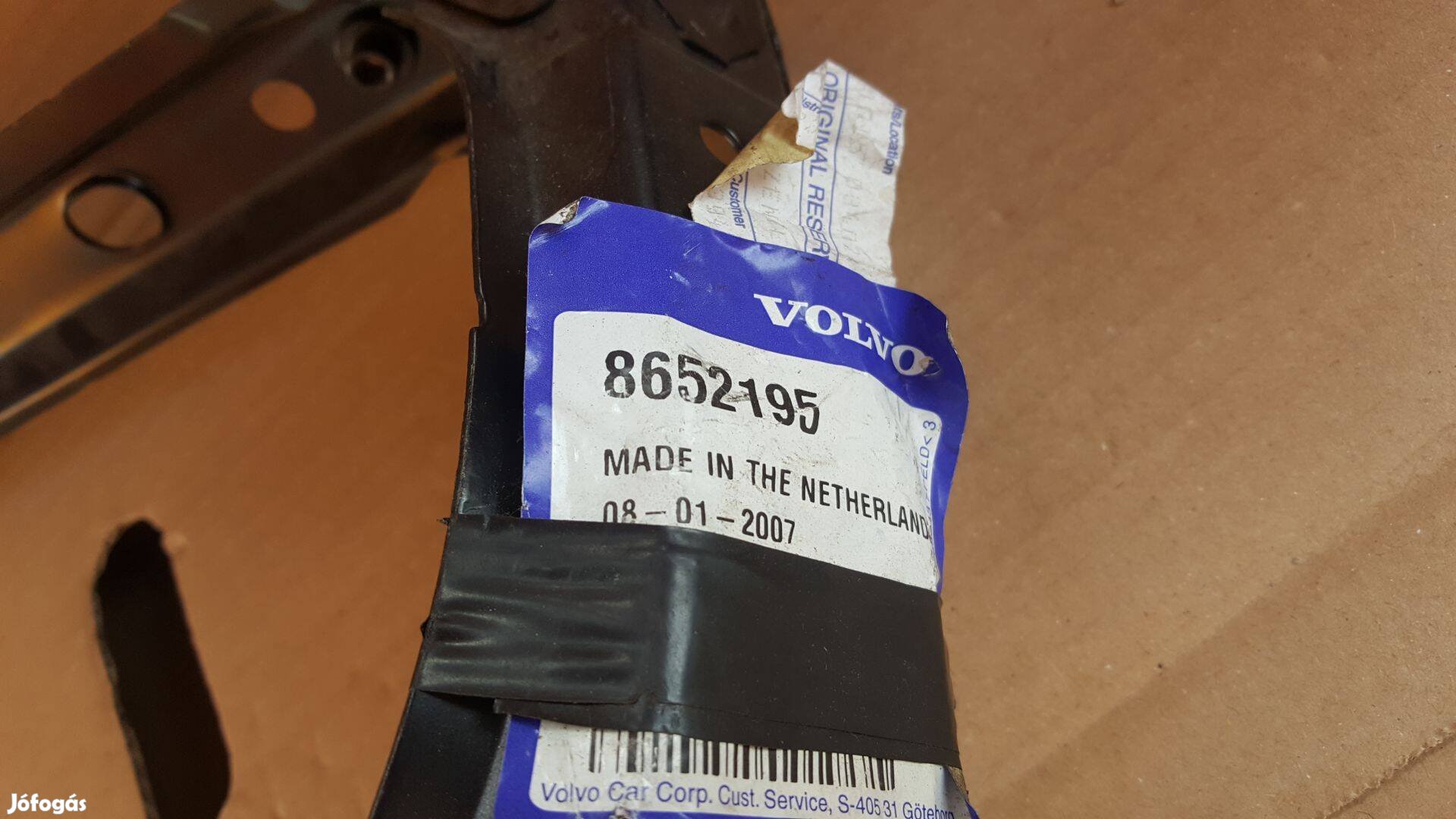 Volvo 8652195 S80 jobb lámpakeret
