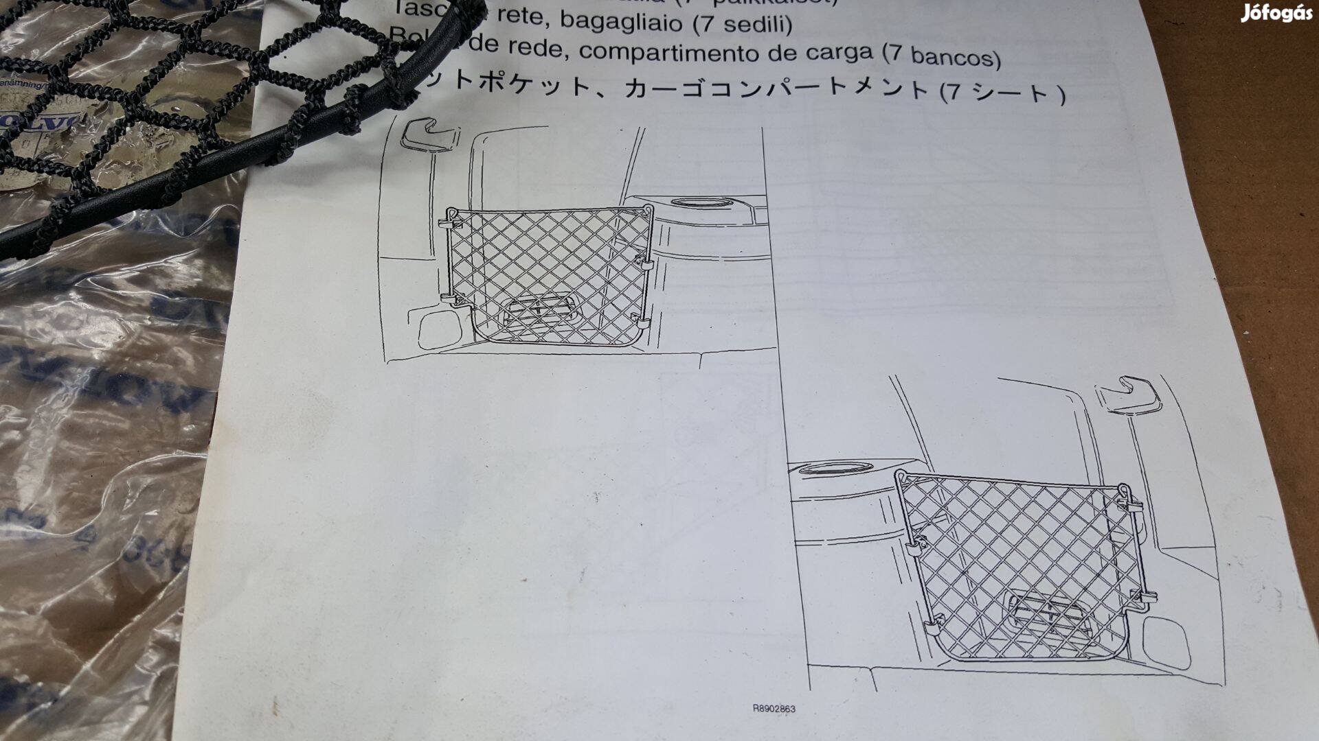 Volvo 8671199 XC90 csomagtérháló