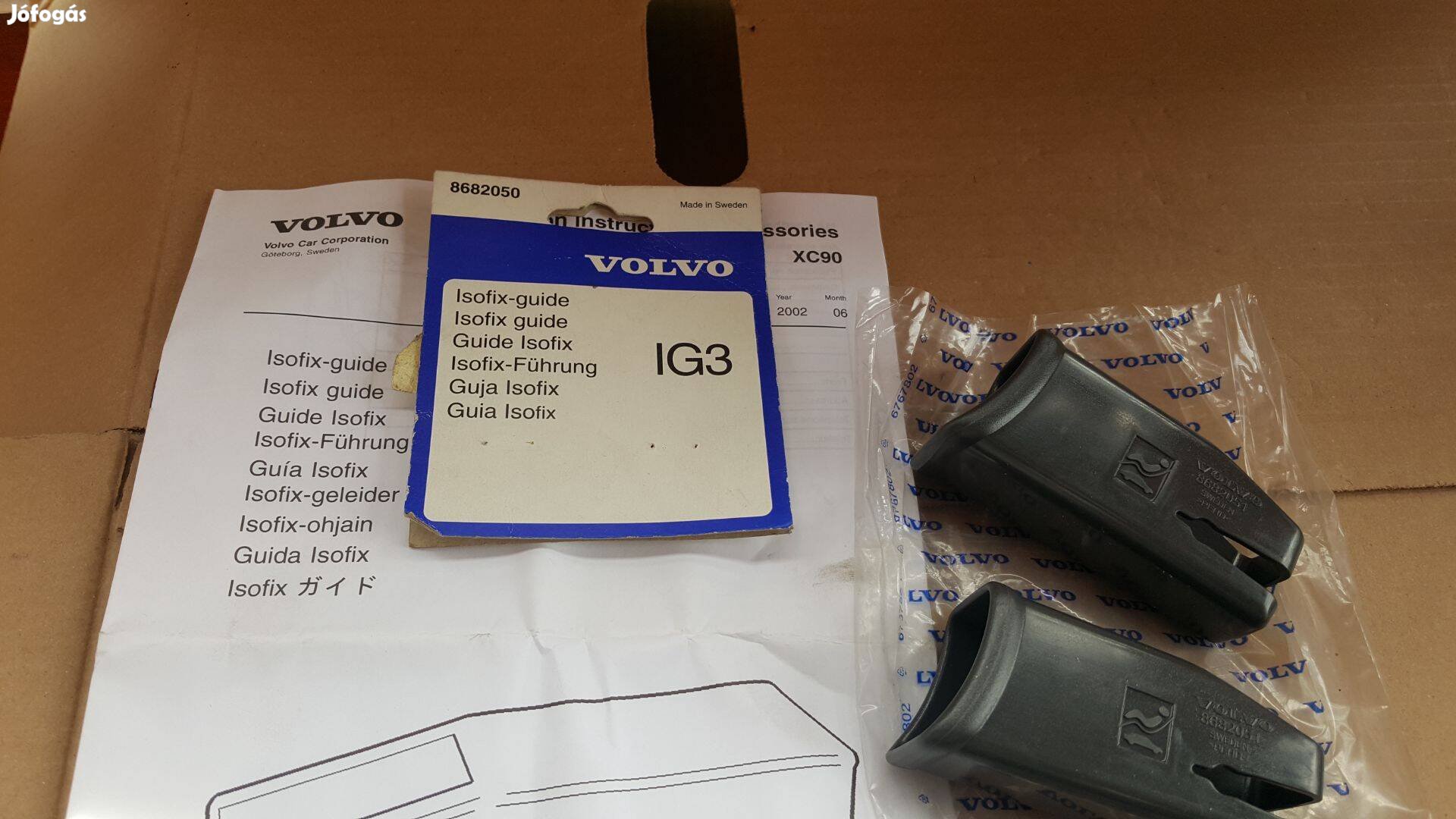 Volvo 8682050 XC90 isofix ülés védőkupakok