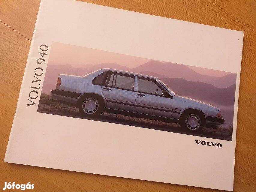 Volvo 940 1991 prospektus katalógus GL Gle Turbo