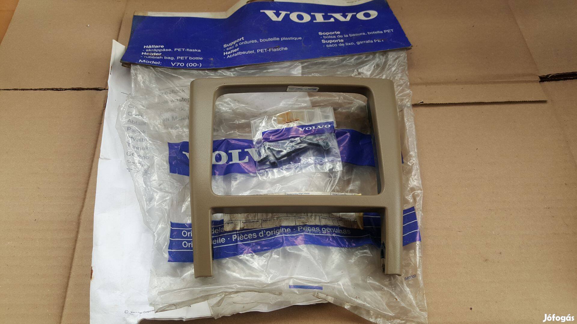 Volvo 9488959 30643244 V70 XC70 papirtasaktartó
