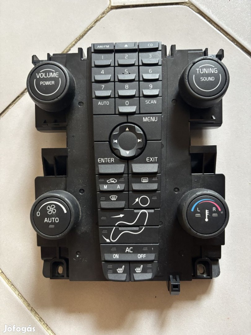 Volvo C30 S40 V50 C70 fűtés klíma panel 30739249